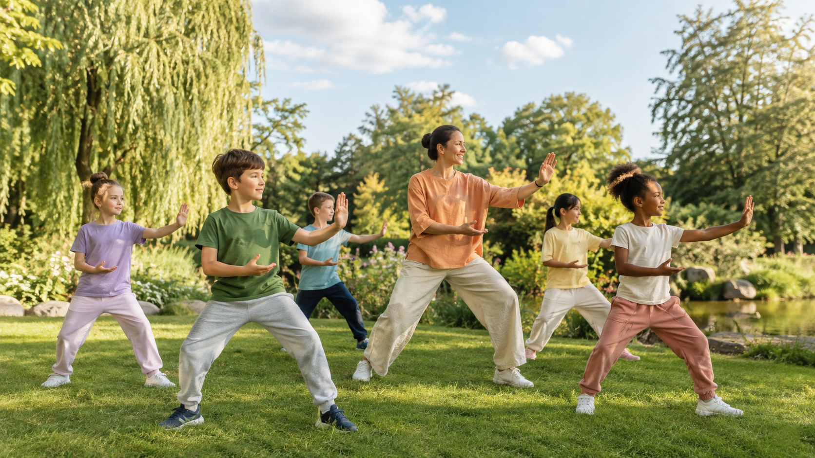 Detské Tai Chi doma, v škole a v terapii
